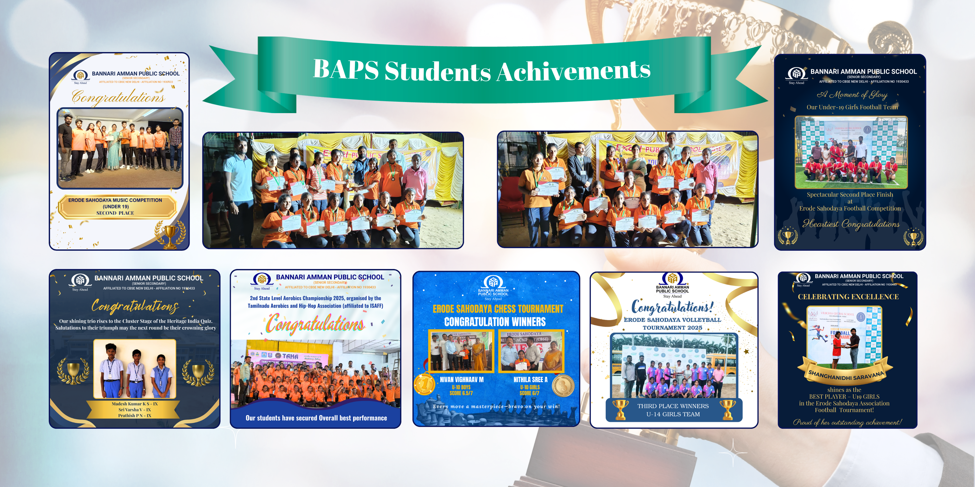 BAPS Celebrating Our School Toppers X CBSE Board Examination 2023-2024